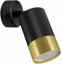 Zdjęcie Struhm Oprawa Ścienno-Sufitowa Puzon Spt Gu10 Black/Golden Czarny/Złoty 04276 (4276) - Rybnik