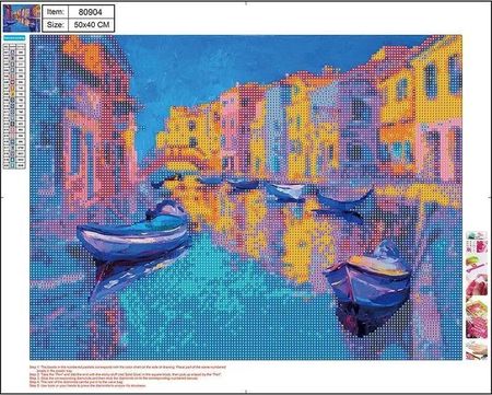 Centrum Diamentowa Mozaika 5D Venice 40X50 80904