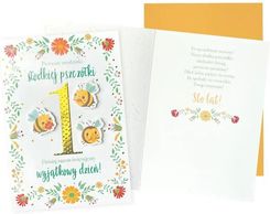 Zdjęcie Kukartka Karnet B6 Urodziny Roczek Pszczółki - Radziejów