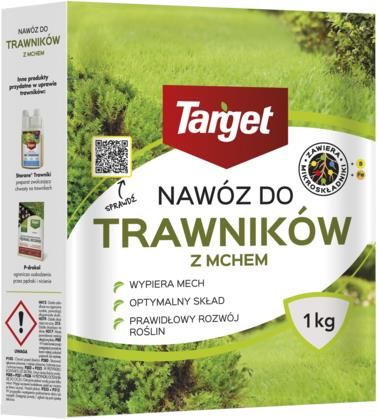 Target Nawóz Do Trawników Wypierający Mech Z Mikroskładnikami 1kg