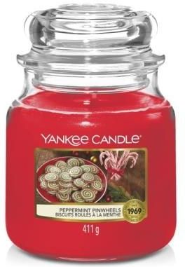 Yankee Candle Średni Peppermint Pinwheels