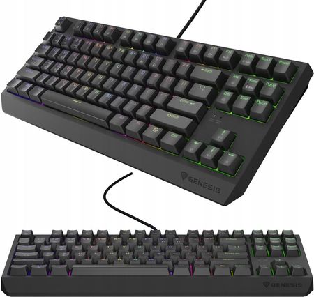 Klawiatura Genesis Thor 230 TKL Outemu Red czarna (NKG2077)