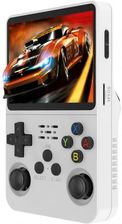R36S Handheld, 3.5-inch IPS Screen, Linux System, 11 Emulator, 128GB - White