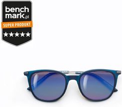 Hyperlight Eyewear Model 5355 Niebiesko-Srebrny Z Powłoką Mrbu