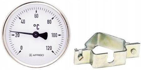Afriso Termometr Tarczowy Przylgowy 63mm 0-120C 63820