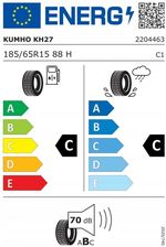 Kumho Ecowing Es01 Kh27 195/65R14 89H