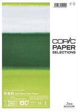Copic Soft Watercolor Paper A4 100 G/M2 5 Ark.