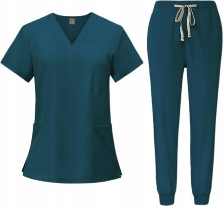 Komplet Medyczny Fartuch Mundurek Bluza Spodnie Wyposażenie Medyczne Xl