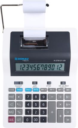 Donau Kalkulator Drukujący Tech 267X202X77 Biały