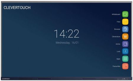 Clevertouch Monitor Interaktywny Impact Max 75" Ram 8Gb/ Pam.Wew. 64Gb (1541301)