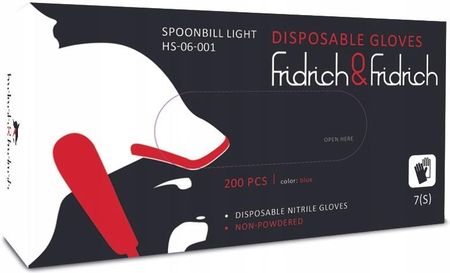 Rękawiczki Nitrylowe Jednorazowe Ff Spoonbill Light R. 10 [Xl] 200szt.