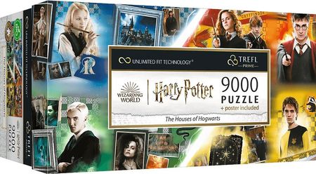 Trefl Puzzle Prime 9000el. The Houses of Hogwarts 81023