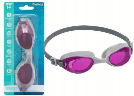 Bestway Okulary Do Pływania Gogle Różowe