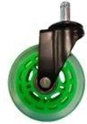 LC Power caster green transparent (pack of 5) LCCASTERS7BGSPEED