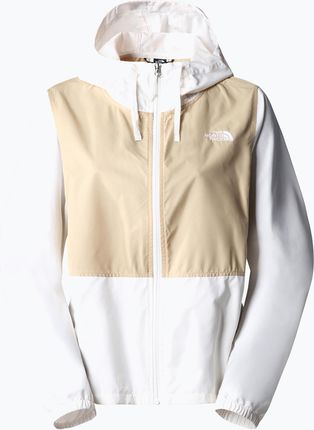 The North Face Kurtka Przeciwwiatrowa Damska Cyclone 3 Gardenia White Khaki Stone