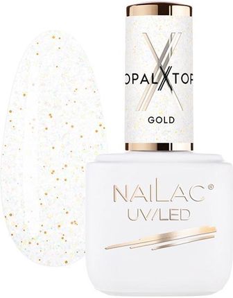 Nailac Opalx Top Hybrydowy Gold 7Ml