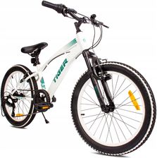 Sun Baby Rower Dziecięcy 20 Cali Shimano Revoshift Biało Zielony 02243