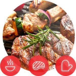 фото Гриль вугільний мобільний Kamado Bono Media Black