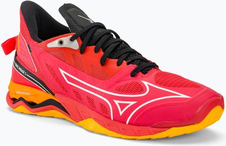 Mizuno Wave Mirage 5 radiant Red White Carrot Curl
