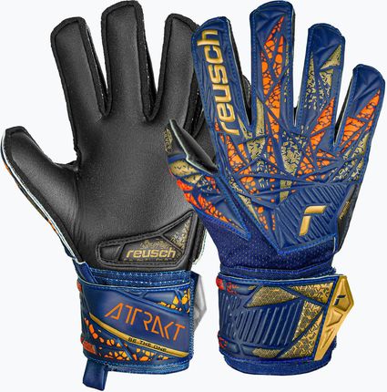 Reusch Attrakt Silver Junior Premium Blue/Gold/Black