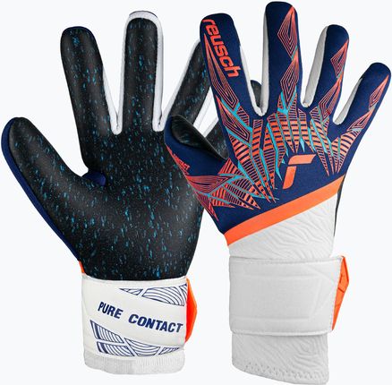 Reusch Pure Contact Fusion Junior Premium Blue/Electric Orange/Black