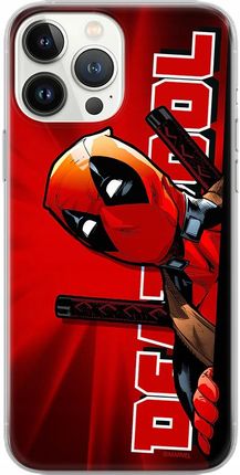 Etui Do Huawei P30 Lite Deadpool 002 Marvel Nadruk Pełny Czerwony