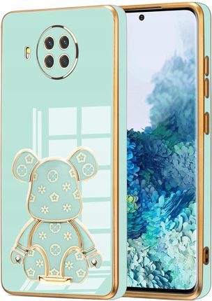 Itel Etui Glamour Do Xiaomi Mi 10T Lite 5G Miś Bear Uchwyt Silikon Case Szkło