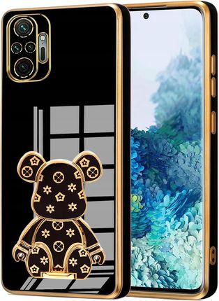 Itel Etui Glamour Do Xiaomi Redmi Note 10 Pro Miś Bear Uchwyt Silikon Szkło