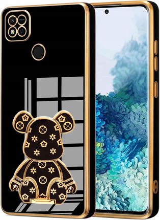 Itel Etui Glamour Do Xiaomi Redmi 9C Miś Uchwyt Podstawka Bear Silikon Szkło