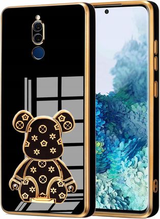 Itel Etui Glamour Do Huawei Mate 10 Lite Miś Uchwyt Bear Silikon Case 6D Szkło