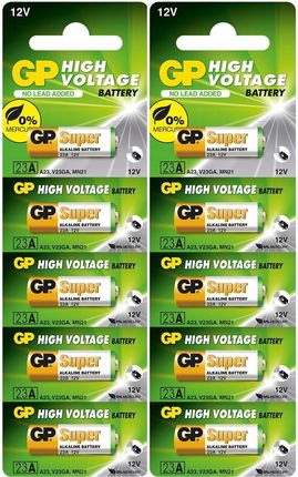 Gp Alkaliczna, 23Af, V23Ga, Mn21, 12V, Gp, Blistr, 5-Pack (GP23AF)