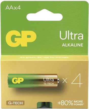 Gp Alkaliczna, Aa, 1.5V, Gp, Blistr, 4-Pack, Ultra (B02214)