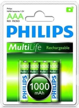 Philips Aaa Hr03 1000 Mah 4Szt. (TUS005)