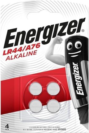 Energizer Baterie Alkaline Specjalistyczna Lr44 A76 4 Sztuki 1,5V (411161)