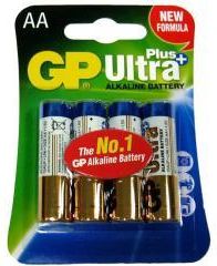 Gp Battery Lr6 Ultra Plus 1.5V Mn1500 Aa B4 (15AUPU4)