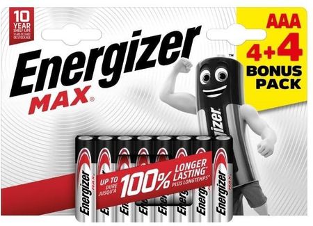 Energizer Lr03/8 Max Aaa 4 Gratis (EU009)
