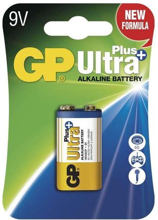 Gp Batteries 9V Ultra Plus, Alkaliczna (6Lr61) - 1 Szt. (1013521000)