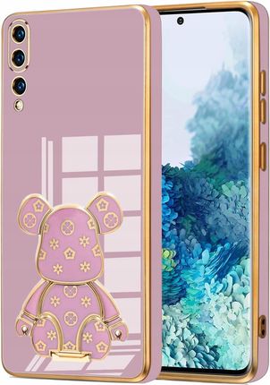 Itel Etui Glamour 6D Do Huawei P20 Pro Miś Uchwyt Podstawka Bear Silikon Szkło