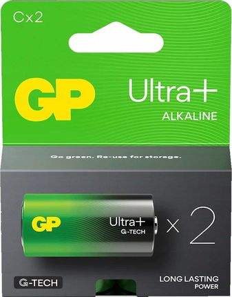 Gp Batteries C Ultra Plus, Alkaliczne (Lr14) - 2 Szt. (1013322000)