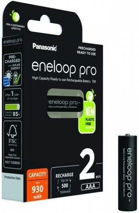 Panasonic Eneloop Pro Aaa 930 Mah 2 Szt (214432)