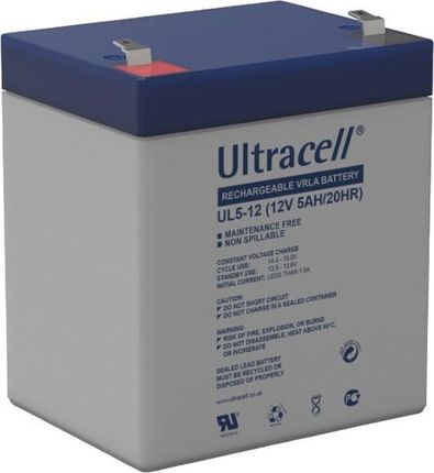 Ultracell Battery 5Ah/12V (5713570004112) (ULTRACELL5713570004112)