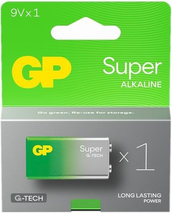 Gp Recyko Alkaliczna 6Lr61 9V (R9*) Super Alkaline G-Tech - 1 Sztuka (1604A21SB1)