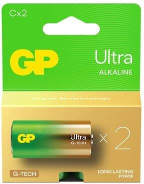 Gp Batteries 2 X Alkaliczna Ultra Alkaline G-Tech Lr14 / C (14AU21SB2)