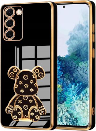 Itel Etui Glamour 6D Do Samsung S23 Miś Uchwyt Podstawka Bear Silikon Case