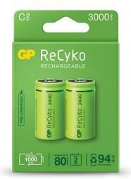 Gp Battery C R14 3000Mah 1.2V Recyko+ Eb2 (300CHCBEB2)
