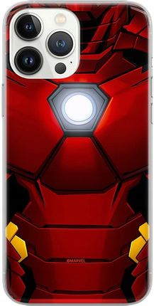 Marvel Etui Do Apple Iphone Xs Max Iron Man 020 Nadruk Pełny Czerwony