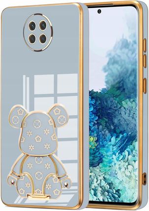 Itel Etui Glamour Do Xiaomi Redmi Note 9 5G 9T Miś Uchwyt Silikon Szkło