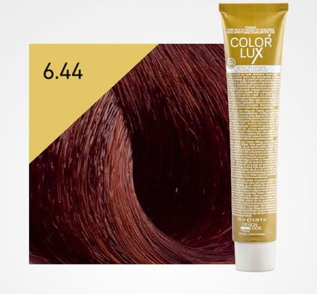 DESIGN LOOK Farba do włosów 6.44 COLOR LUX 100 ml