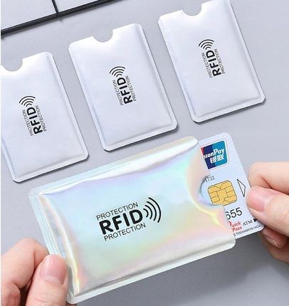 5 x Etui Antykradzieżowe Rfid na Karty Zbiżeniowe - zdjęcie 2