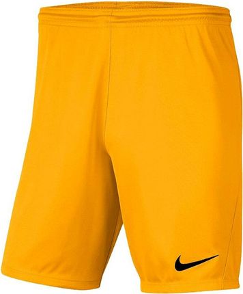 Spodenki męskie Nike Dry Park III NB K żółte BV6855 739